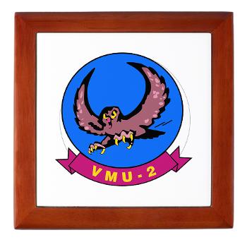 MUAVS2 - M01 - 03 - Marine Unmanned Aerial Vehicle Squadron 2 (VMU-2) - Keepsake Box